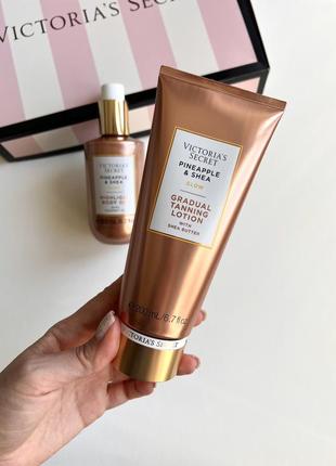 Лосьйон для поступової  засмаги pineapple shea victoria’s secret