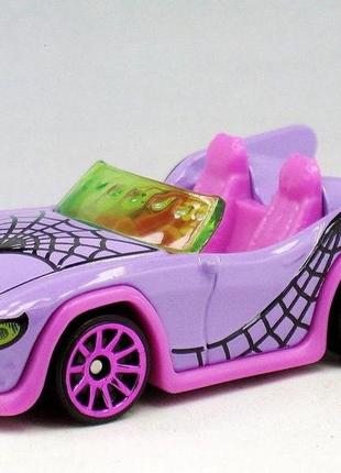 Машинка hot wheels металлическая коллекционная monster high ghoul mobile mattel новинка