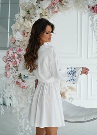 Літня лляна сукня,сукня вишиванка,платье вишитое,українська сукня,вишита сукня міні...