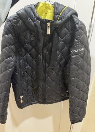 Куртка пух перо calvin klein оригинал