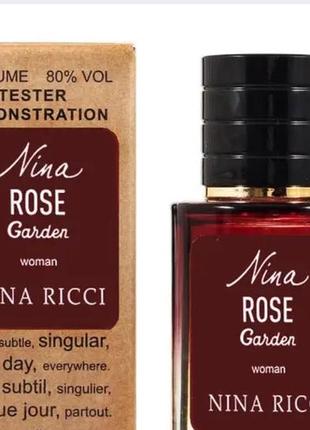 Nina ricci nina rose garden teстер lux женский 60 мл