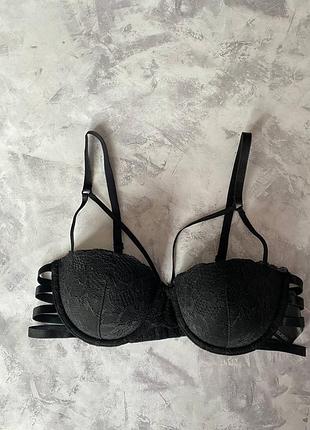 70с чорний мережевний сексуальний еротичний бюстгальтер з портупеями портуєю балконет анжеліка без пуш ап з мереживом ліф ліфчик лівчик