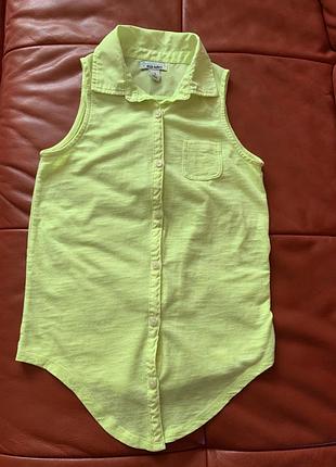 Блузка майка с пуговицами old navy, р.м/8