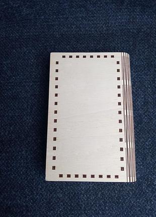 Шкатулка из фанеры с узором