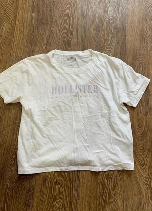 Кроп футболка hollister