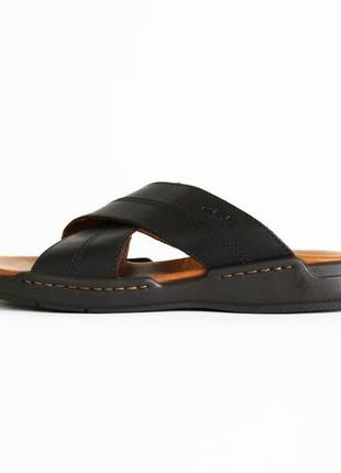 Шльопанці м'які з натуральної шкіри clarks розмір 42-43