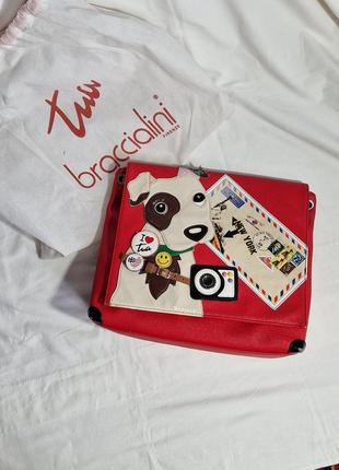 Сумка известного бренда braccialini оригинал итальялия