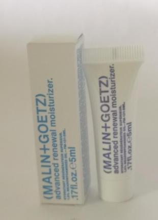 Malin+goetz advanced renewal moisturizer увлажняющий крем для лица, 5 мл