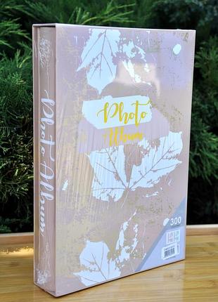 Фотоальбом "семейные радости", 300 фото, 10×15 см (только плёночный карман для фото)