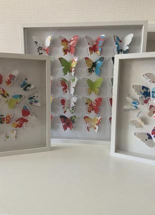 Декор настенный - бабочки