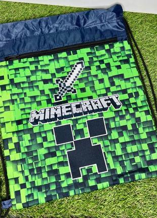 Сумка мішок майнкрафт minecraft2 фото