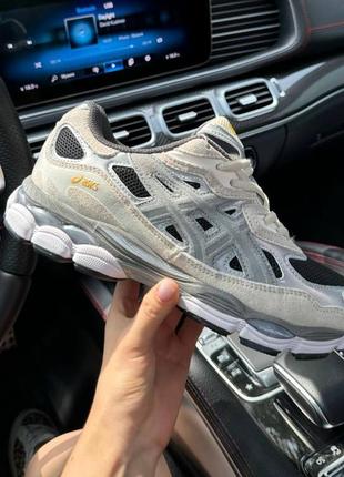 Чоловічі кросівки asics gel-nyc black/clay grey