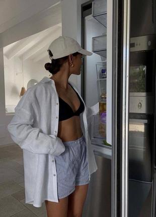 Базова сорочка із льону