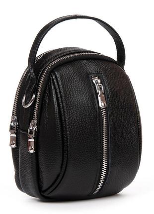 Podium сумка жіноча клатч шкіра alex rai 88082 black