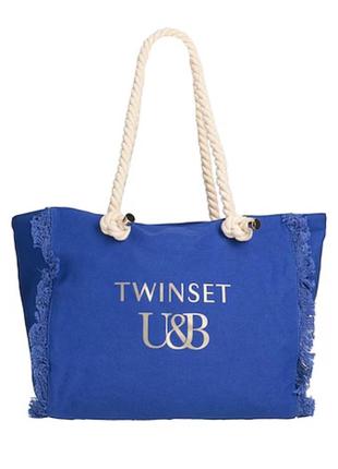 Новая канвас шоппер twinset оригинал