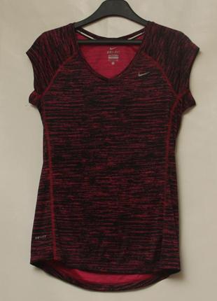 Nike dri fit рр s футболка спортивна дихаюча