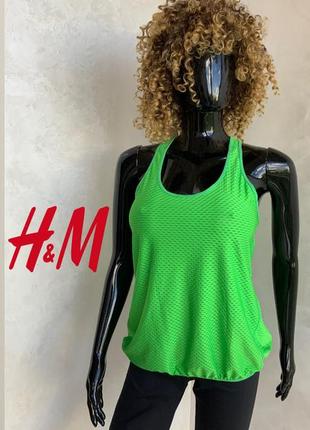H&m яскрава спортивна майка