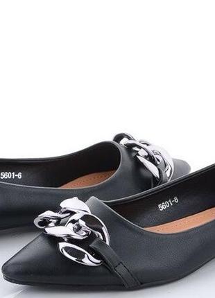 Балетки туфлі жіночі чорні розмір 36,37,38,39,40