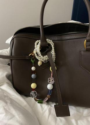 Украшение ключница на шею из бусин, колье, ожерелье для сумок tsvite teren, juna, hvoya, nukot, uyava, kachorovska2 фото