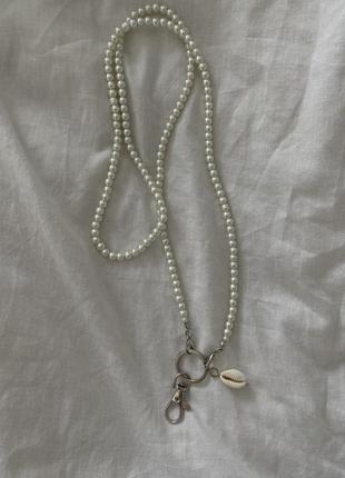 Украшение ключница на шею из бусин, колье, ожерелье для сумок tsvite teren, juna, hvoya, nukot, uyava, kachorovska