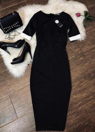 Длинное черное платье!!🖤🖤🖤🖤 xs/s