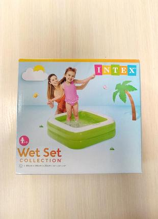 Басейн 57100 дитячий 85-85-23 см, висота борту 23 см