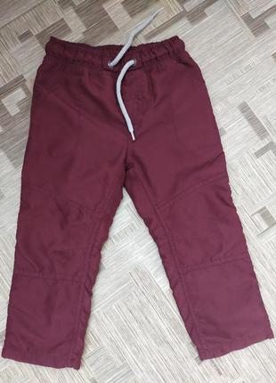 Штаны на флисе