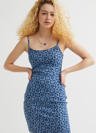 ❤️ стильное джинсовое платье, сарафан от h&m