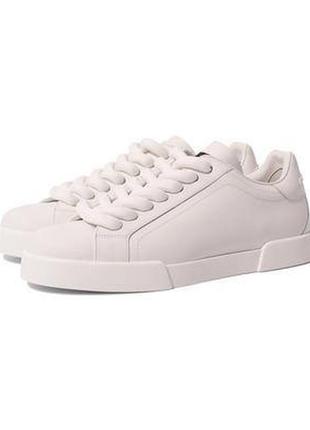 Кросівки кеди в стилі dolce gabana білі