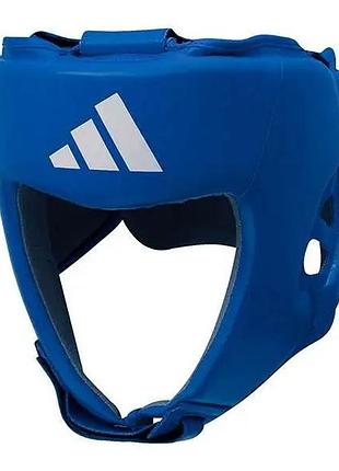 Шлем боксерский с лицензией iba | синий | adidas adiibah1c