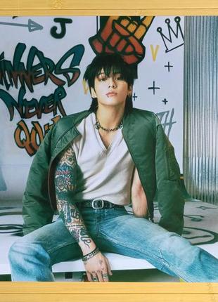 Постер чонгук jungkook (jeon jung-kook) bts розмір а3