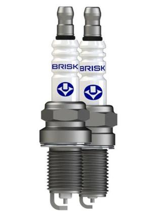 Свеча зажигания brisk silver nr15s, 4шт ve-33