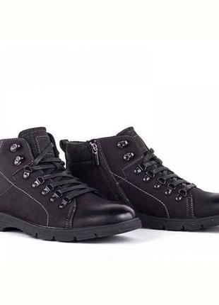 Черевикі чоловічи p83251r-x38a black р.40 тм mans