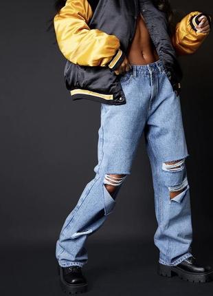 Крутые рваные джинсы prettylittlething3 фото