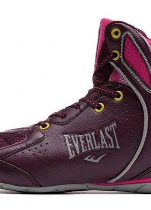 Боксерки everlast strike elw-124g бордовий, рожевий уні 36(us 5,5/22,5см)
