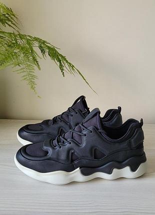 Кроссовки кожаные оригинал ecco elo 810833 гг.35,39,40