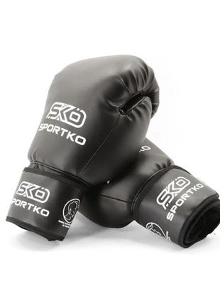 Боксерские перчатки sportko арт.пд1-14 oz(унций)