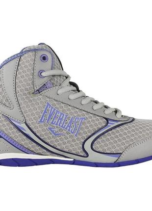 Боксерки everlast force elw-126h фіолетовий, сірий уні 38(us 7/23см)