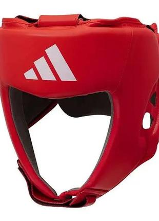 Шлем боксерский с лицензией iba | красный | adidas adiibah1c