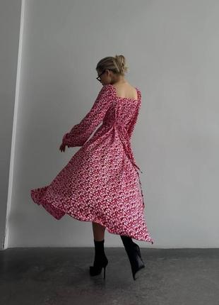 Довга сукня зі шнурівкою на спині, длинное платье со шнуровкой на спине8 фото