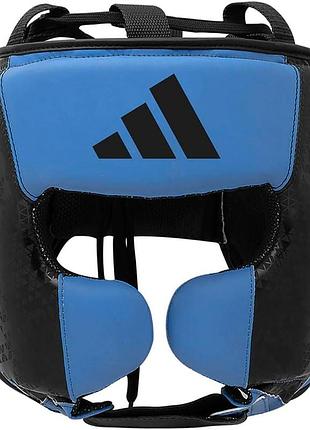 Шлем боксерский adidas combat 50 | черно/синий | adic50hg adidas