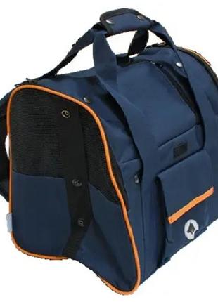 Сумка для тварини, автокрісло, scarlett, синя, 38x26x31см (12 шт/ящ) *