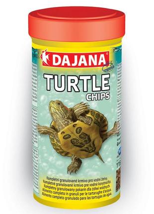 Turtle chips (1000мл/400гр) корм для для водних черепах ,містит.цеоліт д/змен.забруд.води (6шт/уп)