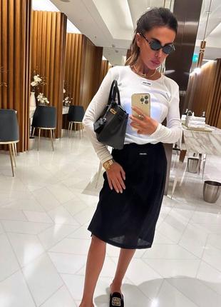 Лонгслив miu miu
