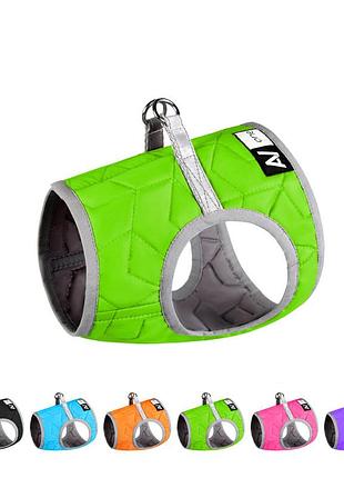 Шлея м'яка airyvest one, розмір s2 салатовий