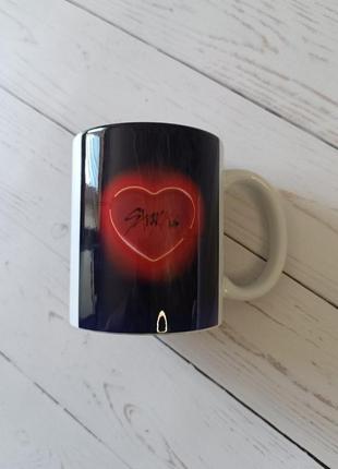 Чашка stray kids,стрей кидс