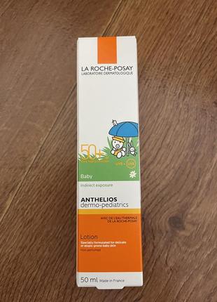 Сонцезазисне молочко spf 50+ anthelios dermopediatrics la roche-posay