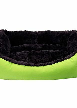 Лежак для тварини jellybean ,прямокутний (салатов/чорний) 62*44*22 см, 15 кг m
