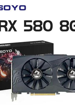 Відеокарта amd radeon amd radeon rx580 8gb gddr5 gddr5 256bit new