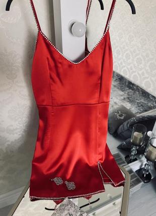 Платье мини платье шелк ivina boutique